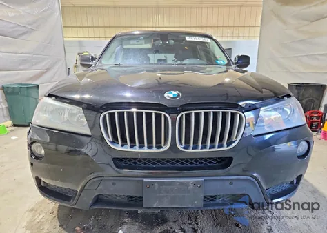 2014 BMW X3 xDrive28I из США, поврежденный, VIN 5UXWX9C58E0D27711